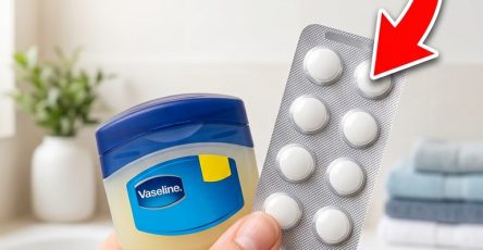 Main holding vaseline and tablets