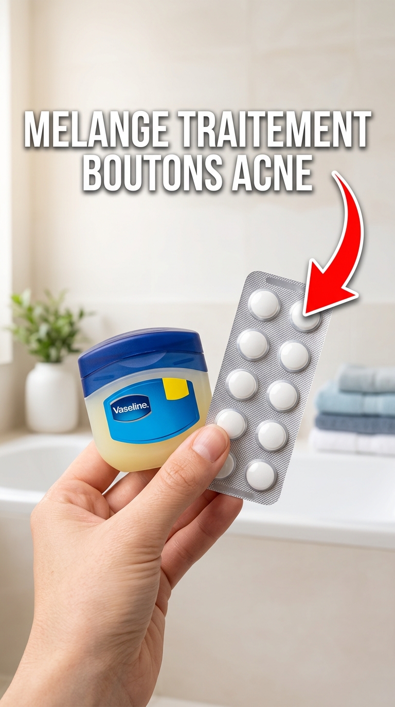 Main holding vaseline and tablets